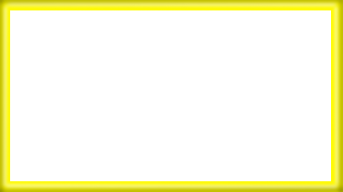 Yellow Plastic Rectangle Video Border Frame